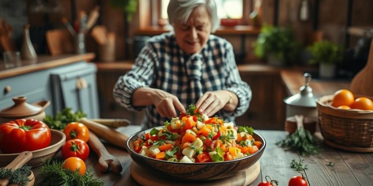 Sałatka jarzynowa babci – co ją wyróżnia? Kuchnia i zdrowie sałatka jarzynowa babci przepis