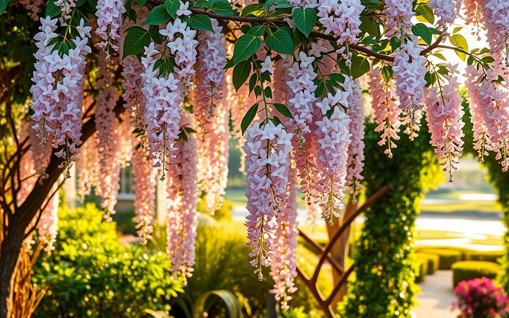 wisteria biała